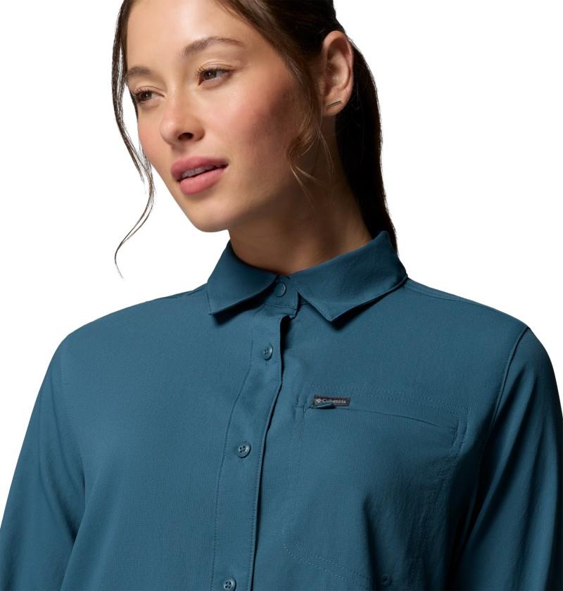 Silver Ridge Utility II LS Shirt - Womens - everblue 1
