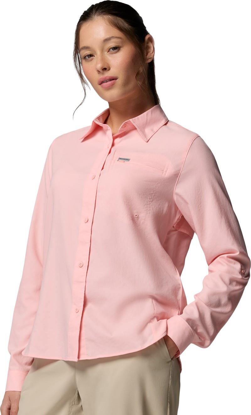 Silver Ridge Utility II LS Shirt - Womens - pink sand 1