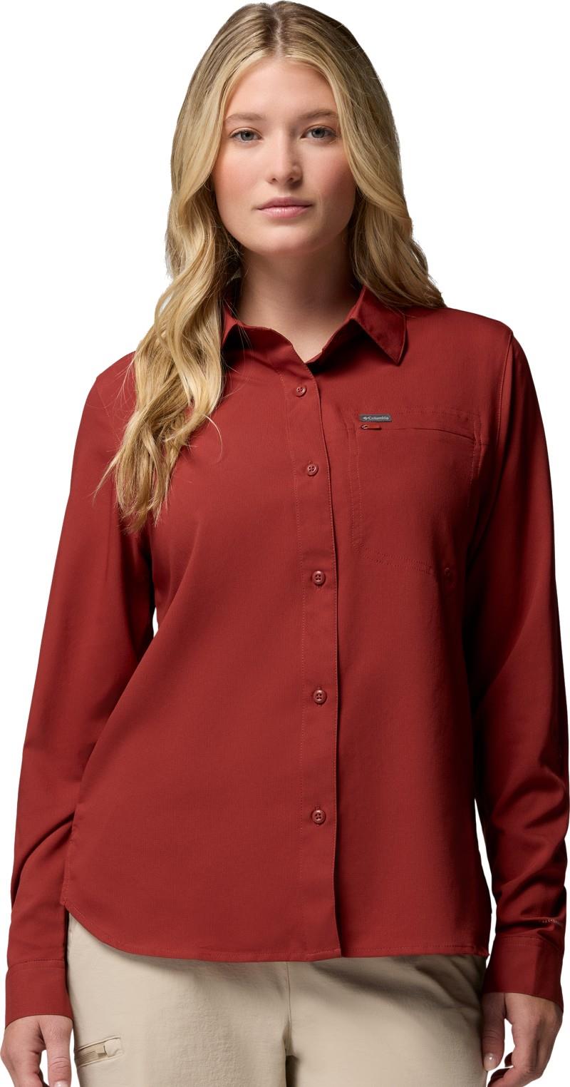 Silver Ridge Utility II LS Shirt - Womens - red oxide 1