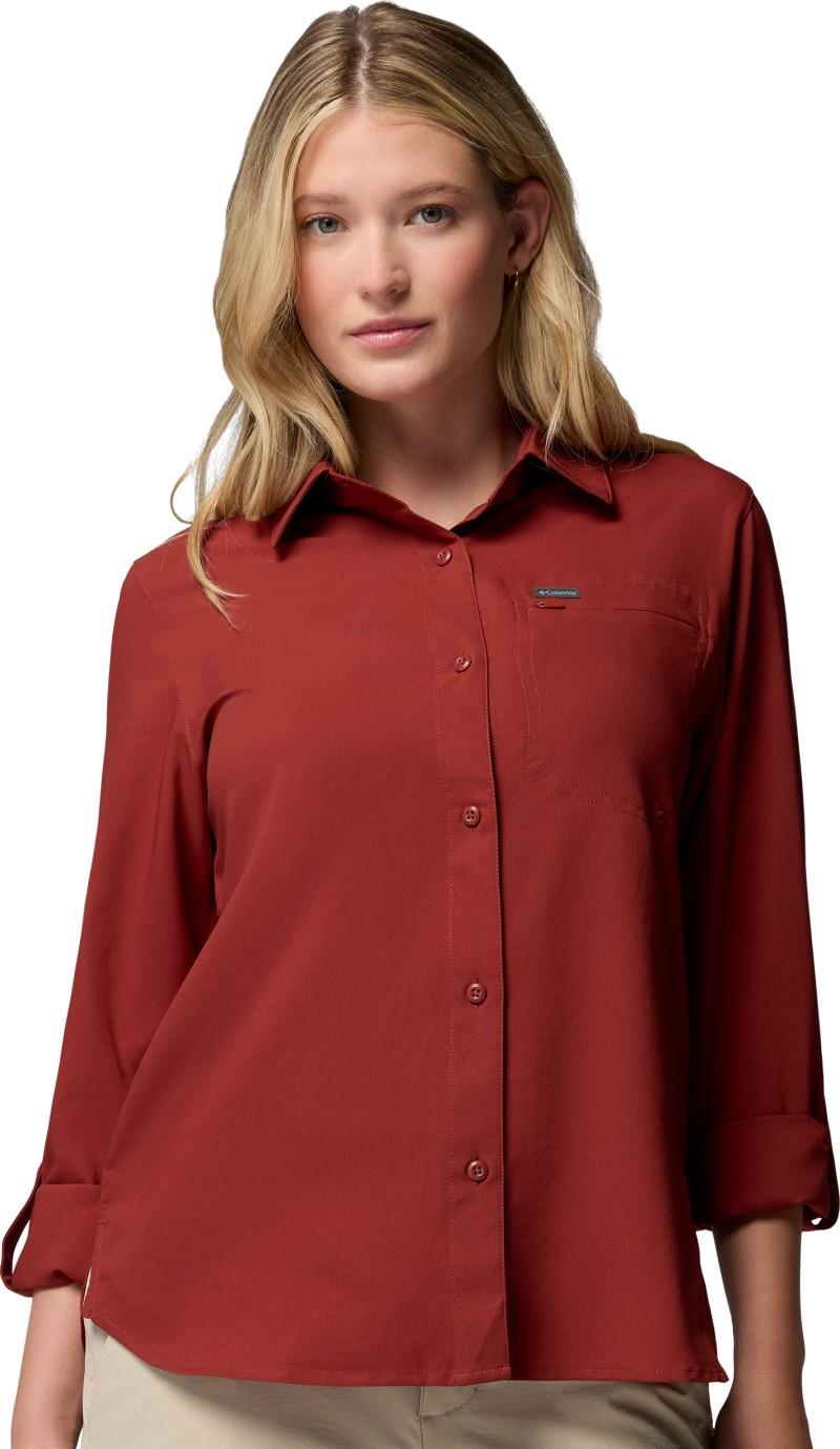 Silver Ridge Utility II LS Shirt - Womens - red oxide 1