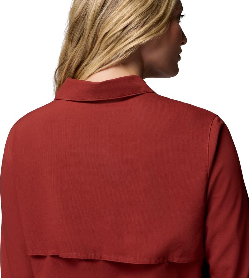 Silver Ridge Utility II LS Shirt - Womens - red oxide 1