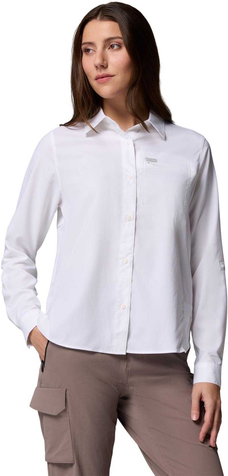 Silver Ridge Utility II LS Shirt - Womens - white 1