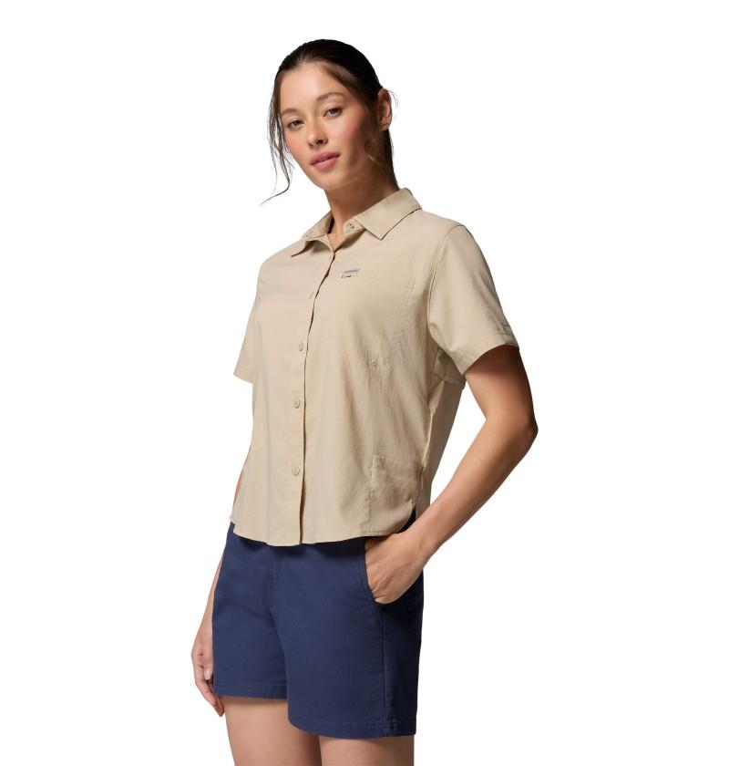 Silver Ridge Utility II SS Shirt - Womens - ancient fossil 1