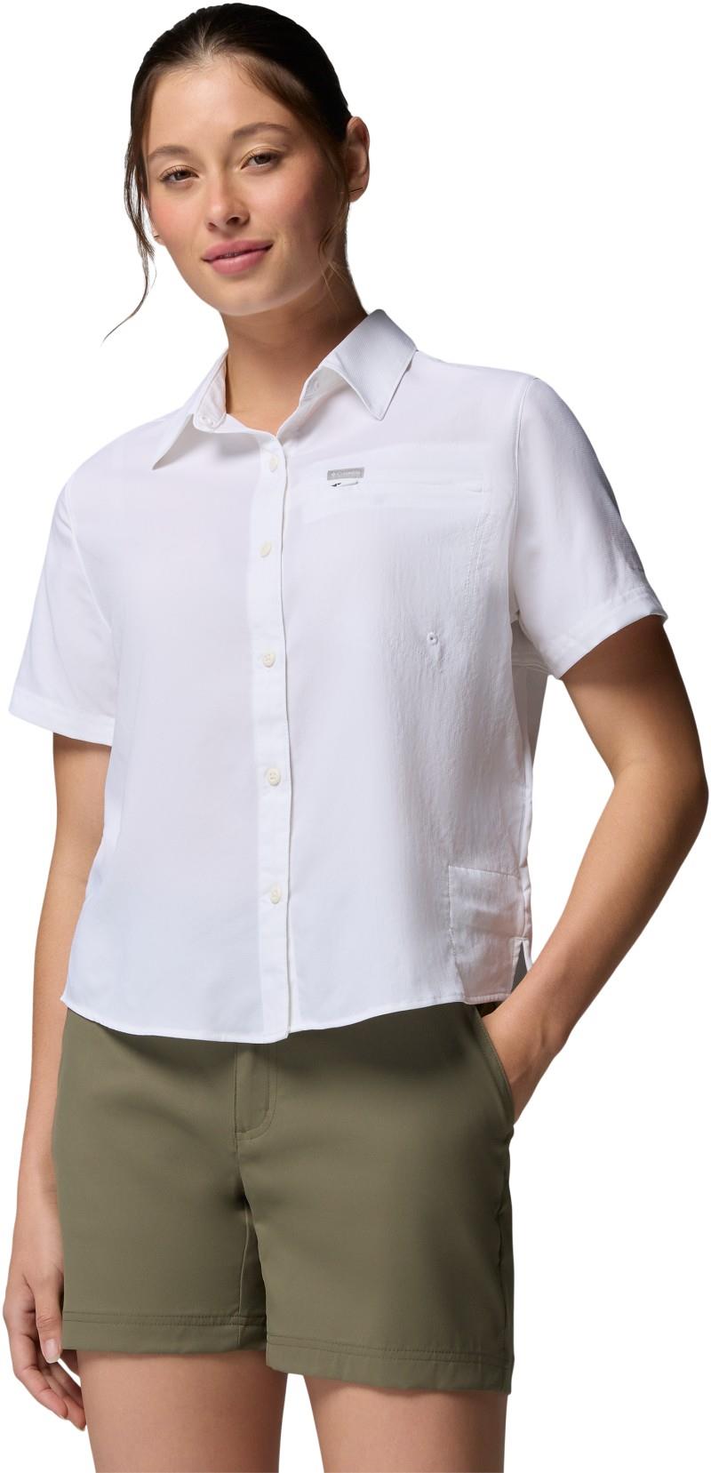 Silver Ridge Utility II SS Shirt - Womens - white 1