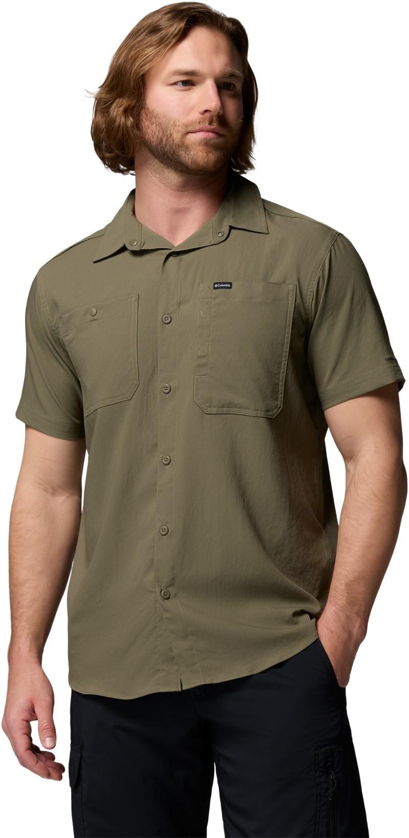 Silver Ridge Utility II SS, Tall - Mens - stone green 1
