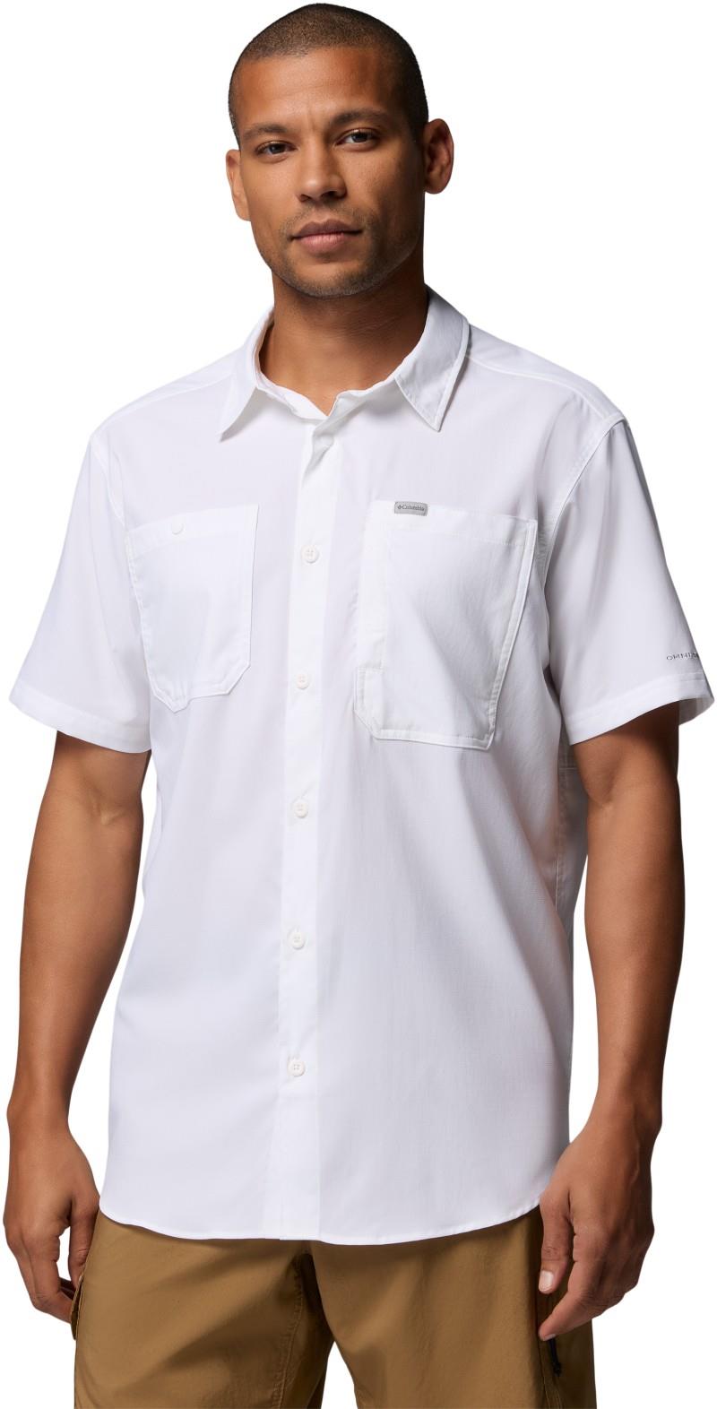Silver Ridge Utility II SS, Tall - Mens - white 1