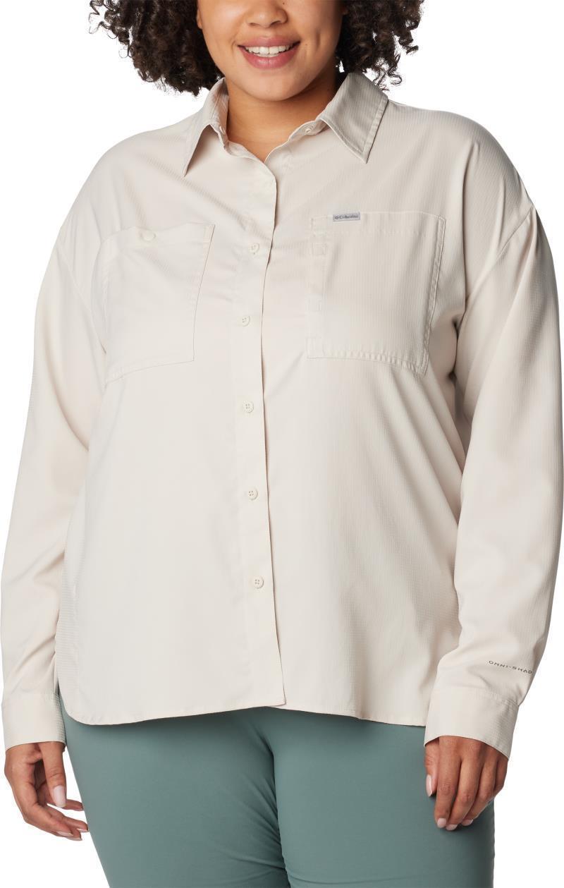 Silver Ridge Utility LS Shirt, Extended - Womens - Dark Stone 1