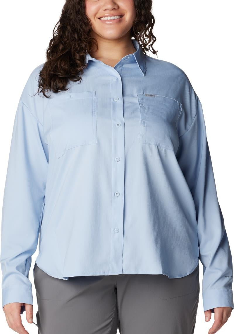 Silver Ridge Utility LS Shirt, Extended - Womens - whisper 1