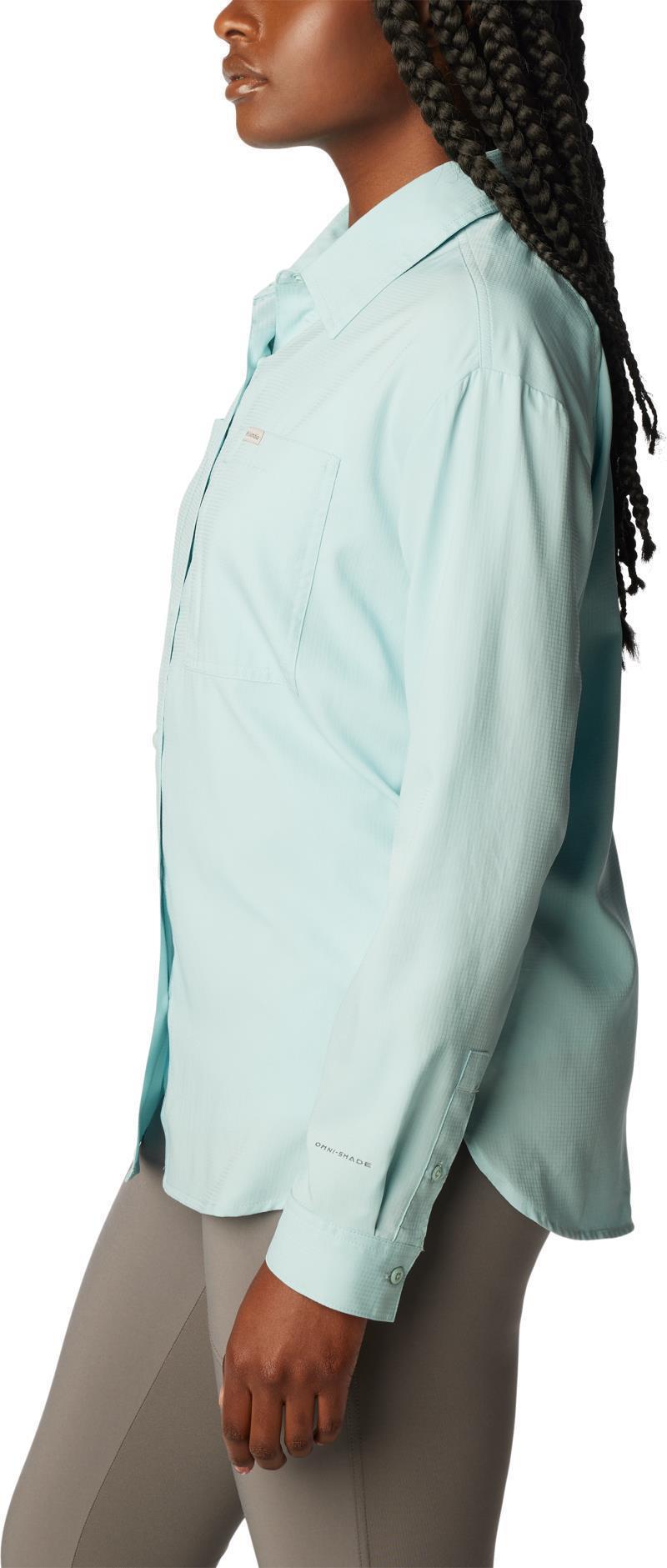 Silver Ridge Utility LS Shirt - Womens - Aqua Haze 2