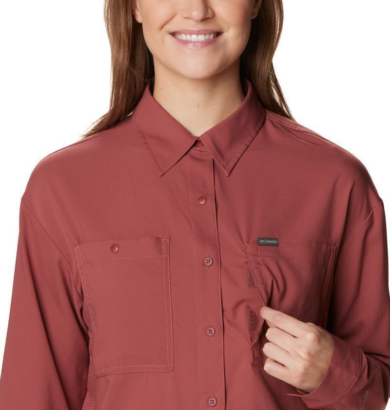Silver Ridge Utility LS Shirt - Womens - Beetroot 4