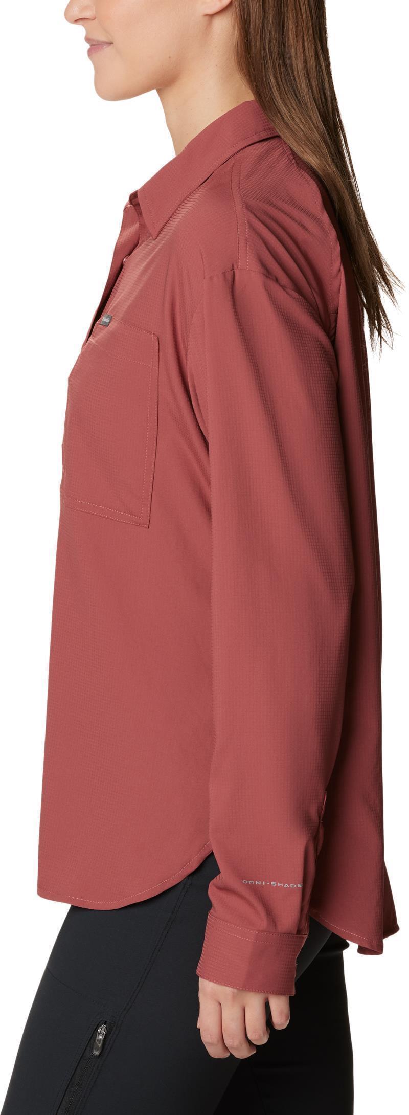 Silver Ridge Utility LS Shirt - Womens - Beetroot 3