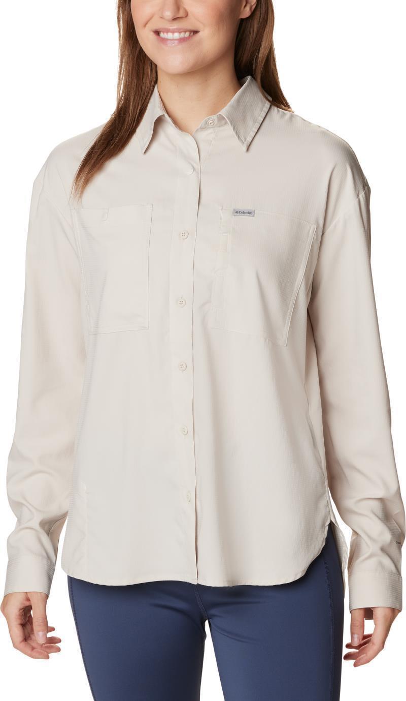 Silver Ridge Utility LS Shirt - Womens - Dark Stone 1