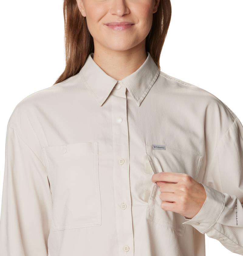 Silver Ridge Utility LS Shirt - Womens - Dark Stone 4