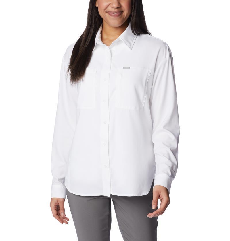 Silver Ridge Utility LS Shirt - Womens - White 1