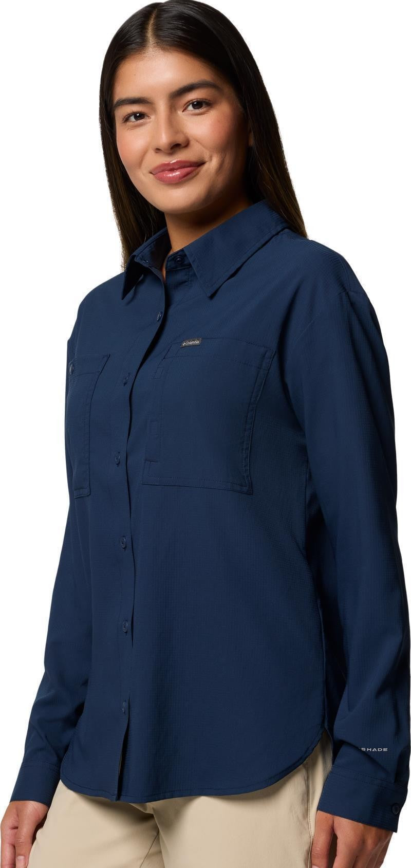 Silver Ridge Utility LS Shirt - Womens - collegiate navy 1