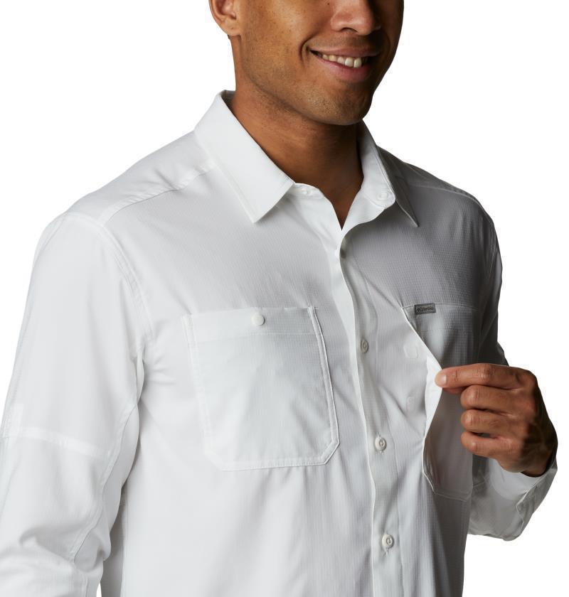 Silver Ridge Utility Lite LS - Mens - White 5