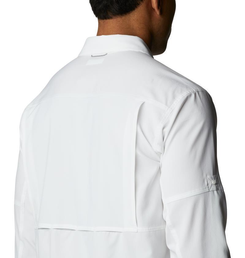 Silver Ridge Utility Lite LS - Mens - White 7