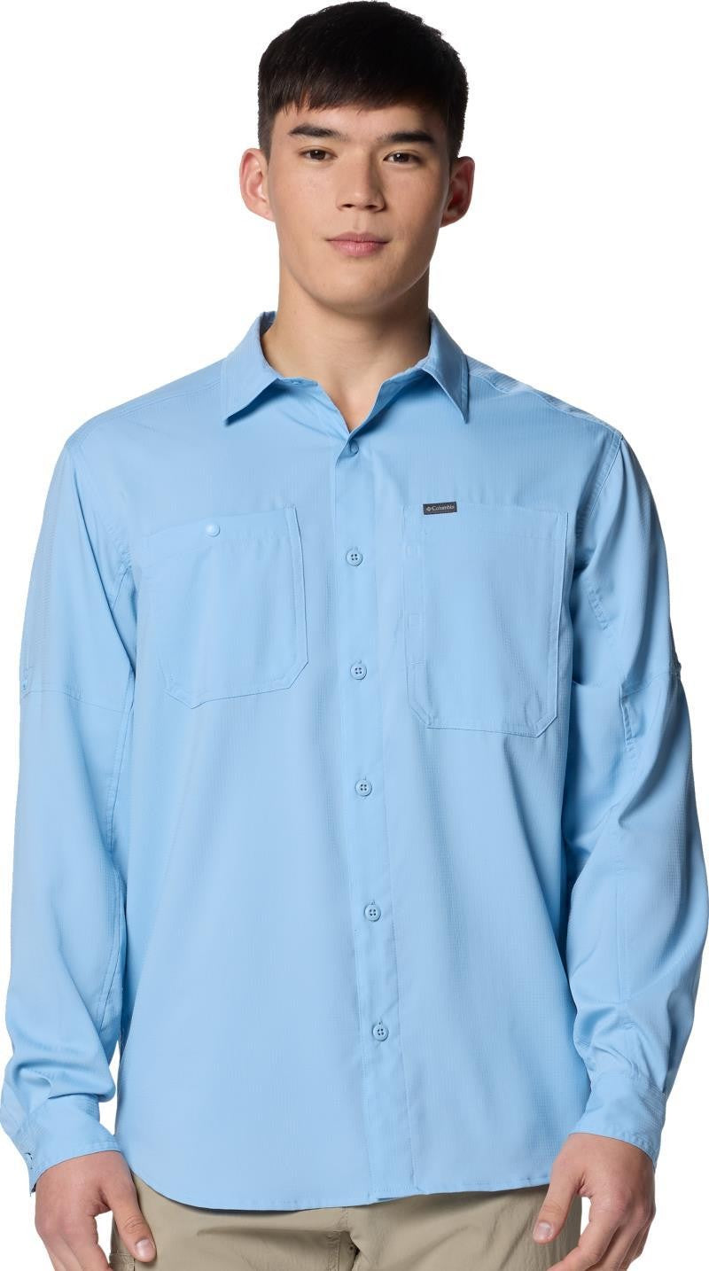 Silver Ridge Utility Lite LS - Mens - ripple blue 1