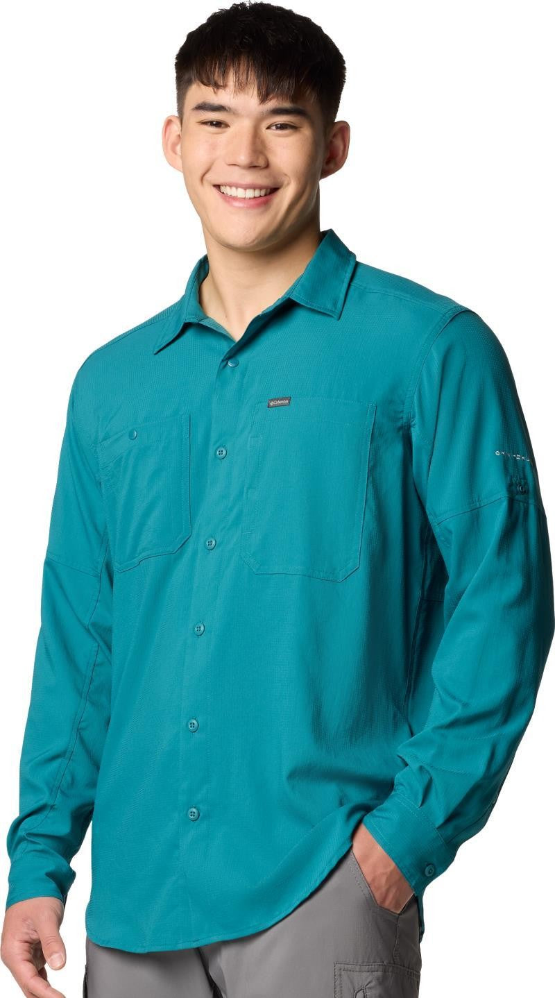 Silver Ridge Utility Lite LS - Mens - river blue 1