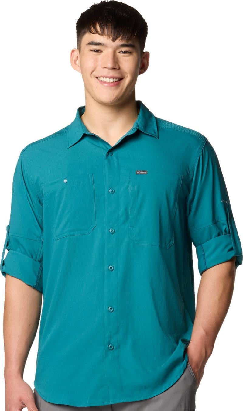 Silver Ridge Utility Lite LS - Mens - river blue 1