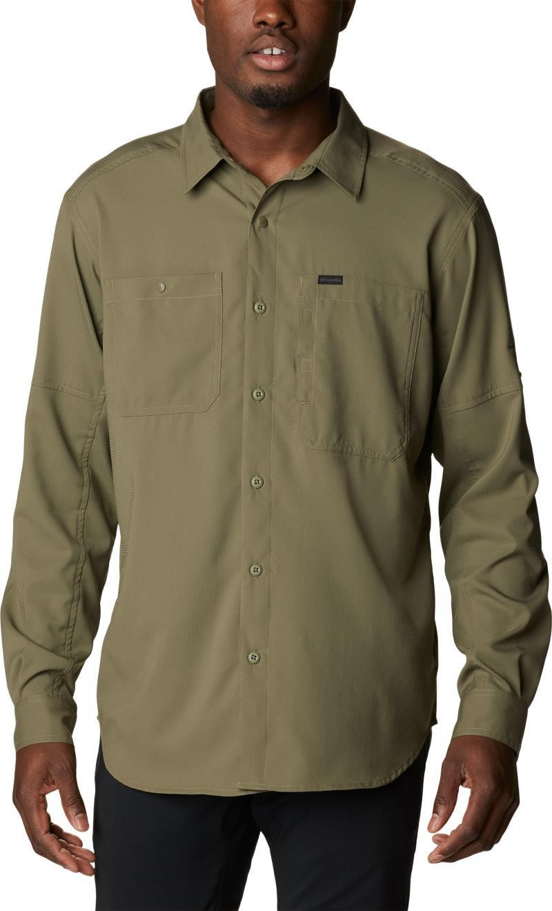 Silver Ridge Utility Lite LS - Mens - stone green 1