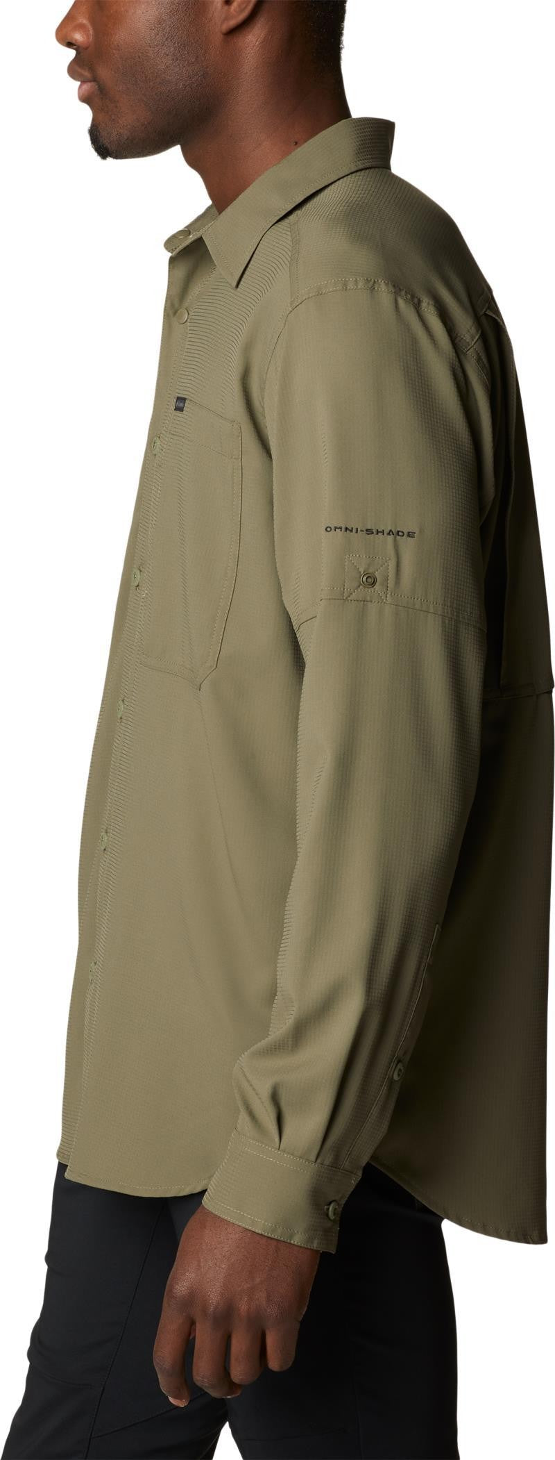 Silver Ridge Utility Lite LS - Mens - stone green 1