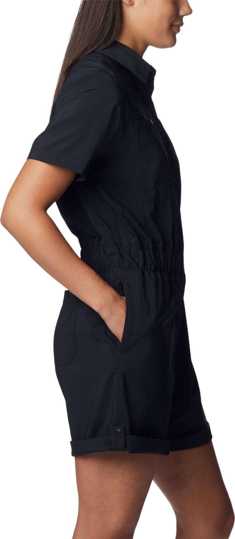 Silver Ridge Utility Romper - Womens - black 1