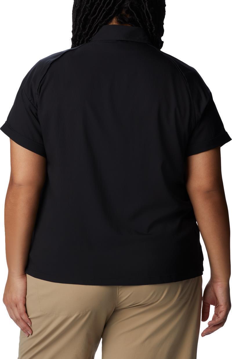 Silver Ridge Utility SS Shirt - Plus - Womens - Black 3