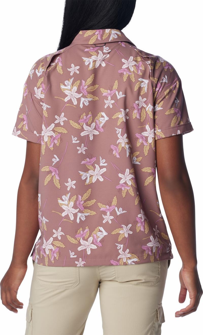 Silver Ridge Utility SS Shirt - Womens - Fig Tiger Lilies 2