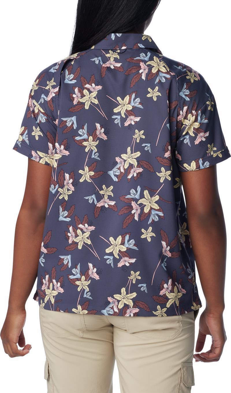 Silver Ridge Utility SS Shirt - Womens - Nocturnal Tiger Lilies 2