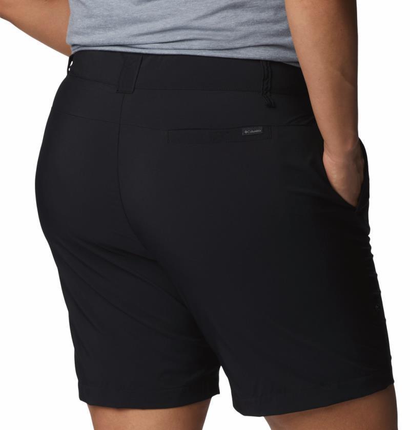Silver Ridge Utility Shorts, 4" Inseam - Plus - Womens - Black 5