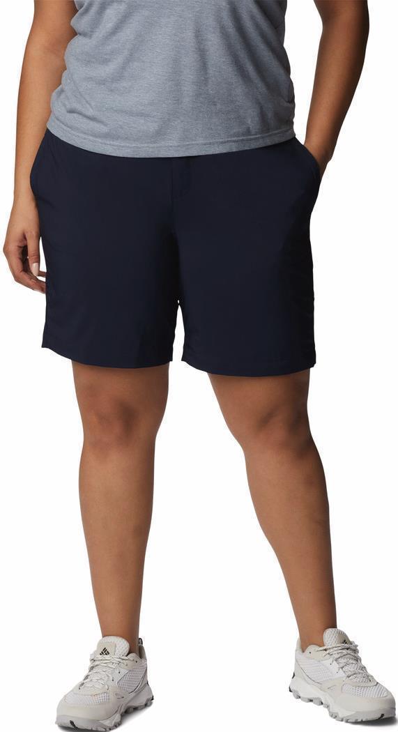 Silver Ridge Utility Shorts, 4" Inseam - Plus - Womens - Dark Nocturnal 1