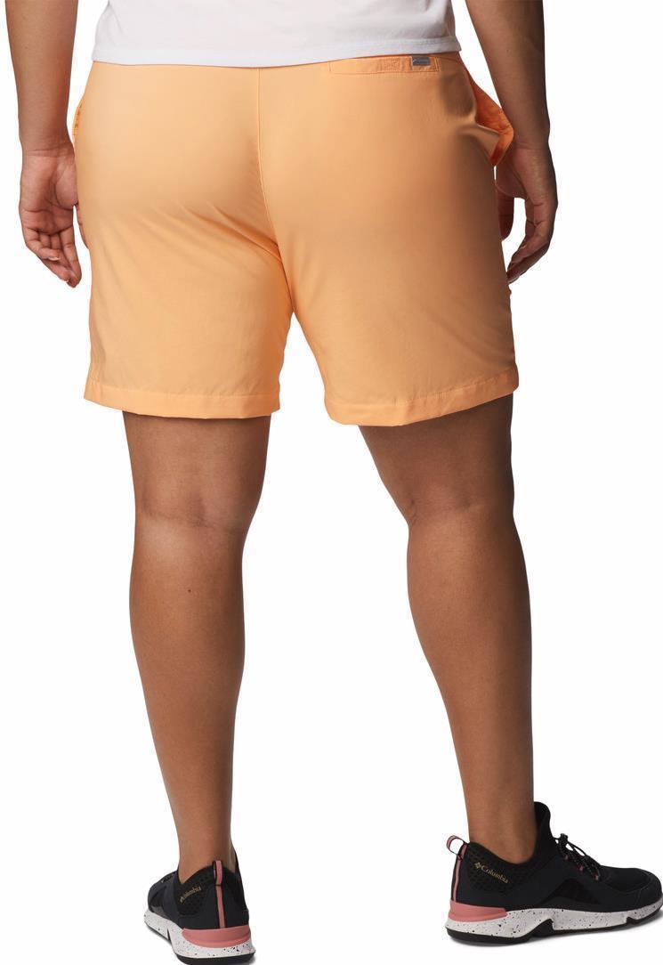 Silver Ridge Utility Shorts, 4" Inseam - Plus - Womens - Peach 2