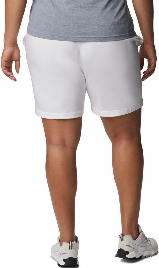 Silver Ridge Utility Shorts, 4" Inseam - Plus - Womens - White 2