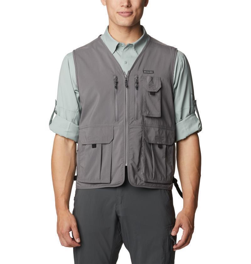 Silver Ridge Utility Vest - Mens - City Grey 1