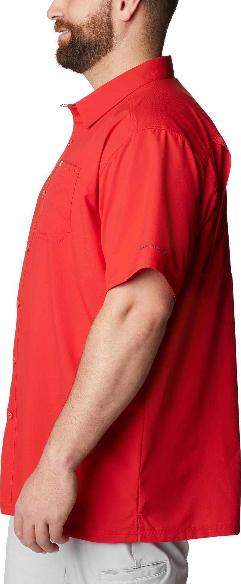 Slack Tide Camp Shirt, Extended - Mens - red spark 1