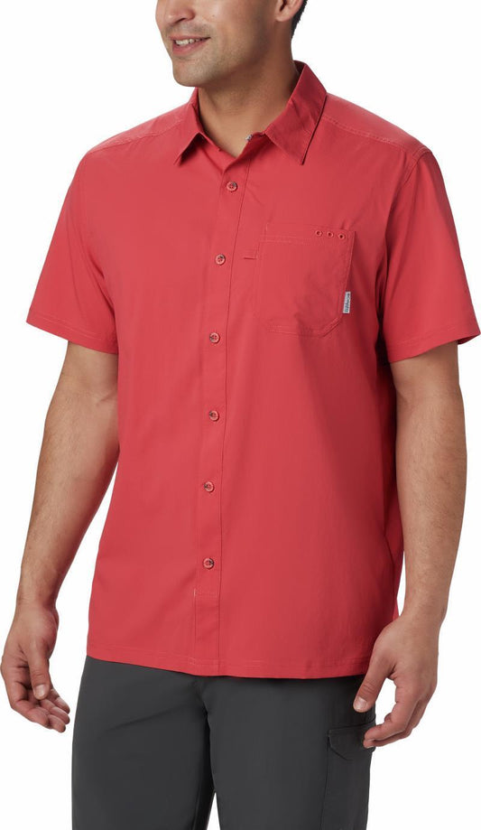 Slack Tide Camp Shirt, Tall - Mens - Sunset Red 1