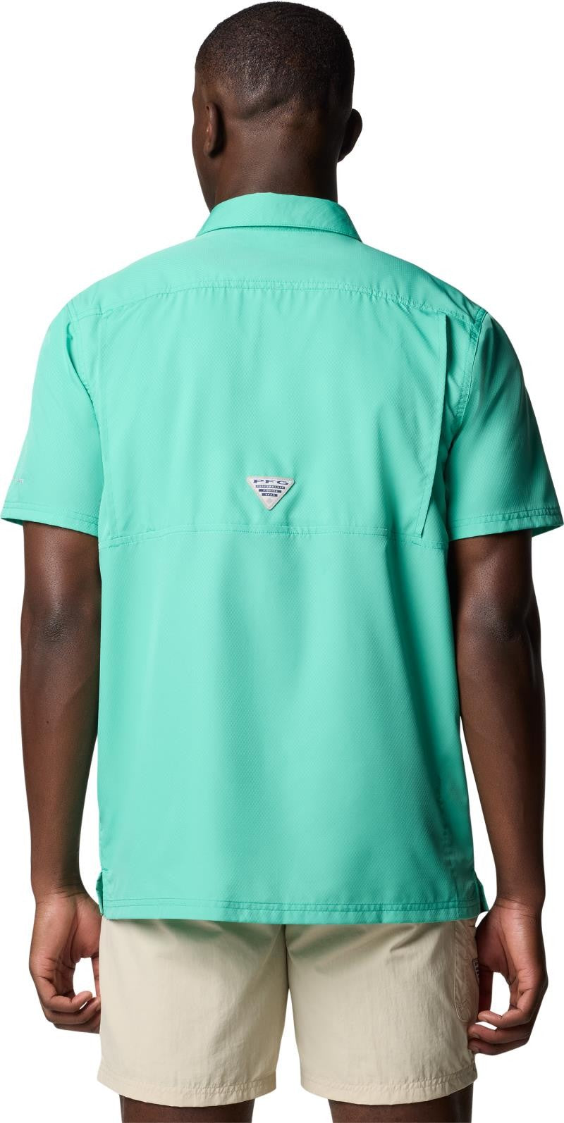 Slack Tide Camp Shirt, Tall - Mens - glaze green 1