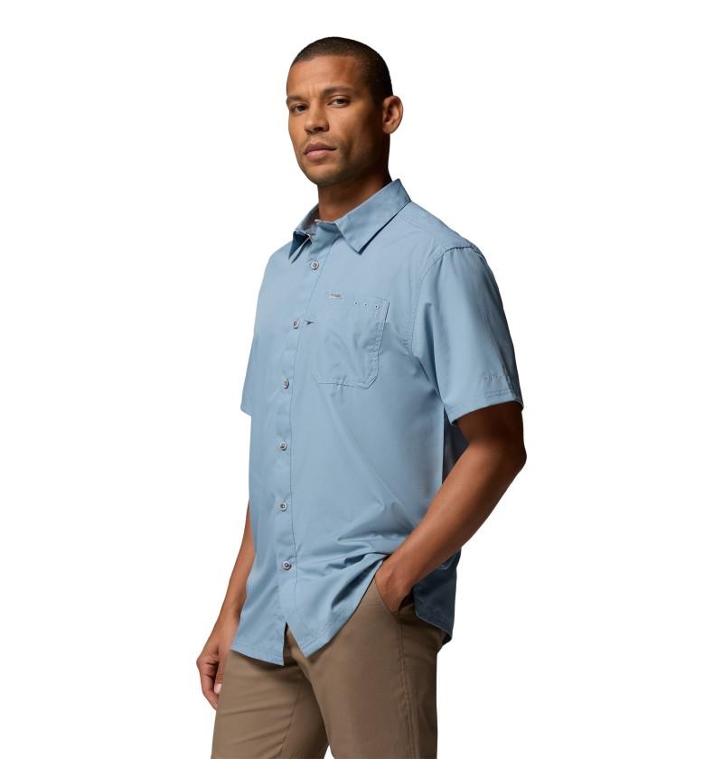 Slack Tide Camp Shirt - Mens - dockside blue 1
