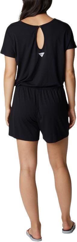 Slack Water Knit Romper, 4" Inseam - Womens - Black 3