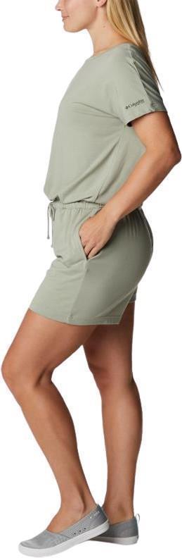 Slack Water Knit Romper, 4" Inseam - Womens - Safari 3