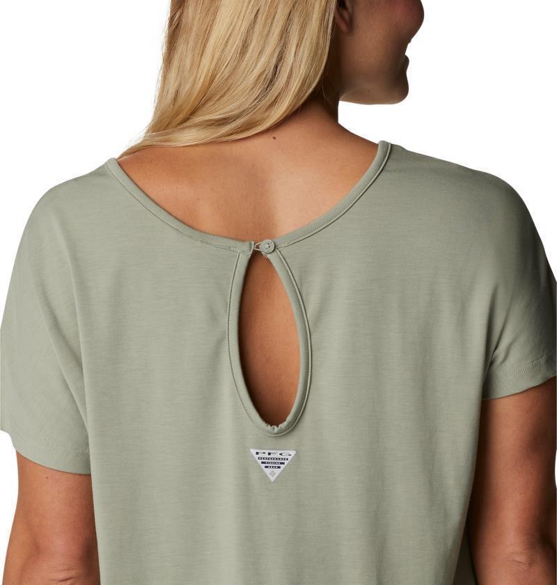 Slack Water Knit Romper, 4" Inseam - Womens - Safari 5