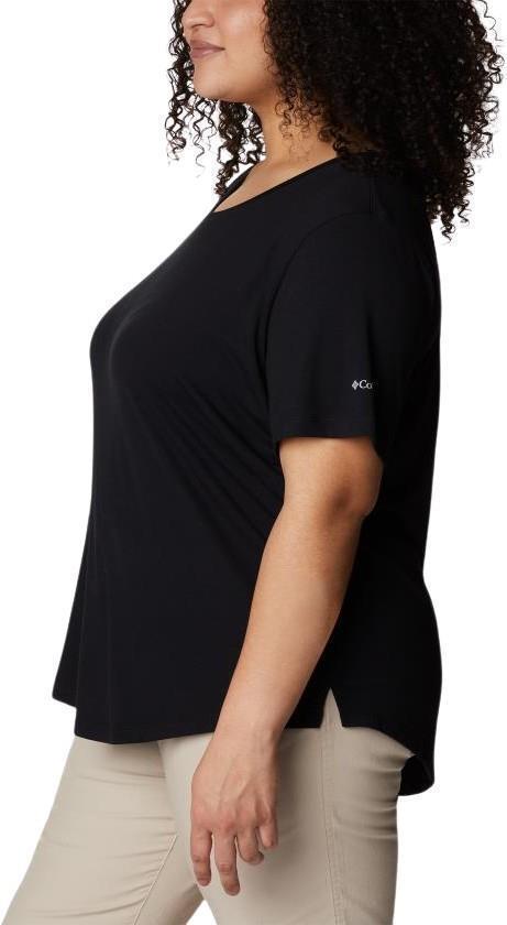 Slack Water Knit Tee II, Extended - Womens - Black 3
