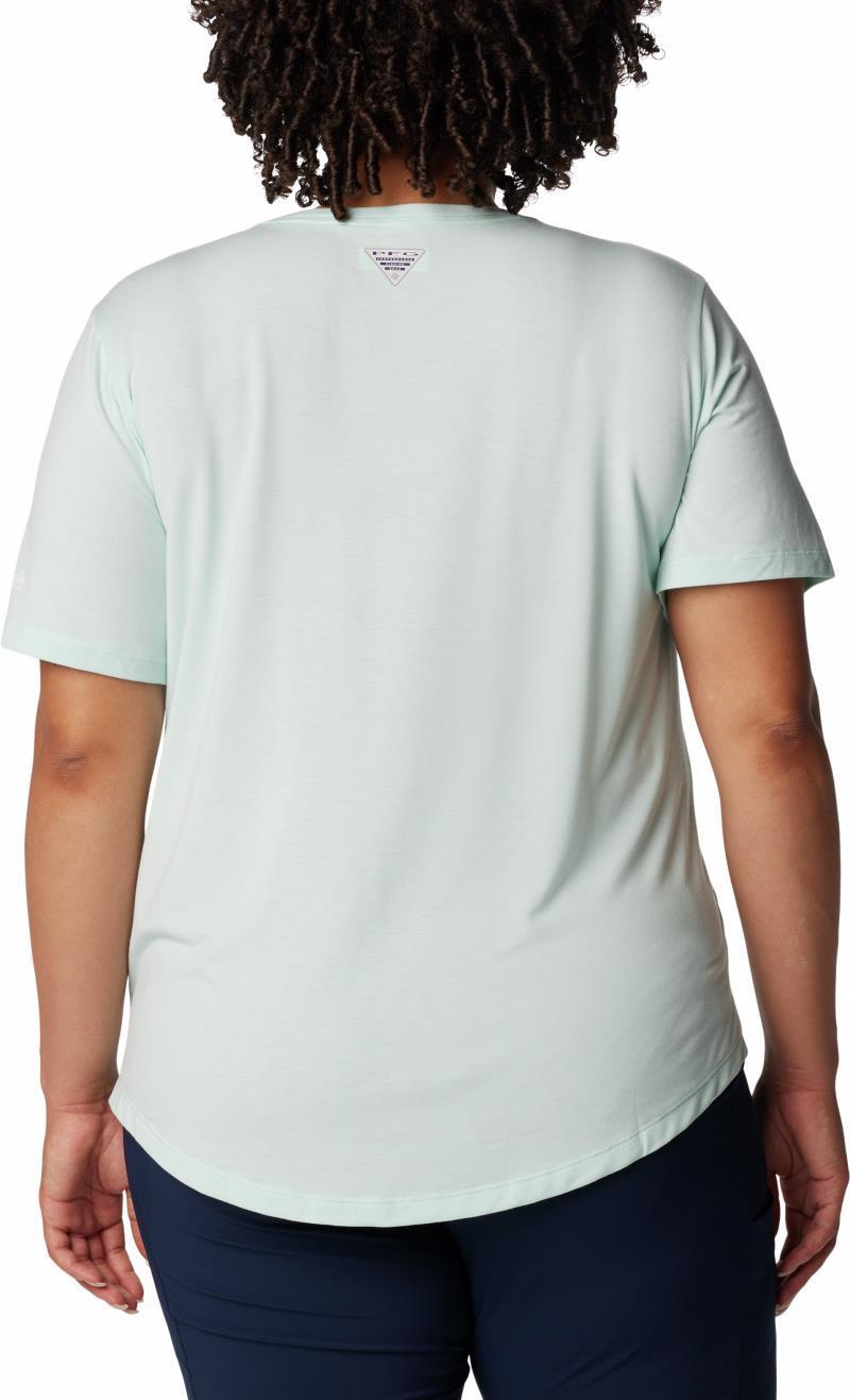 Slack Water Knit Tee II, Extended - Womens - Icy Morn 2