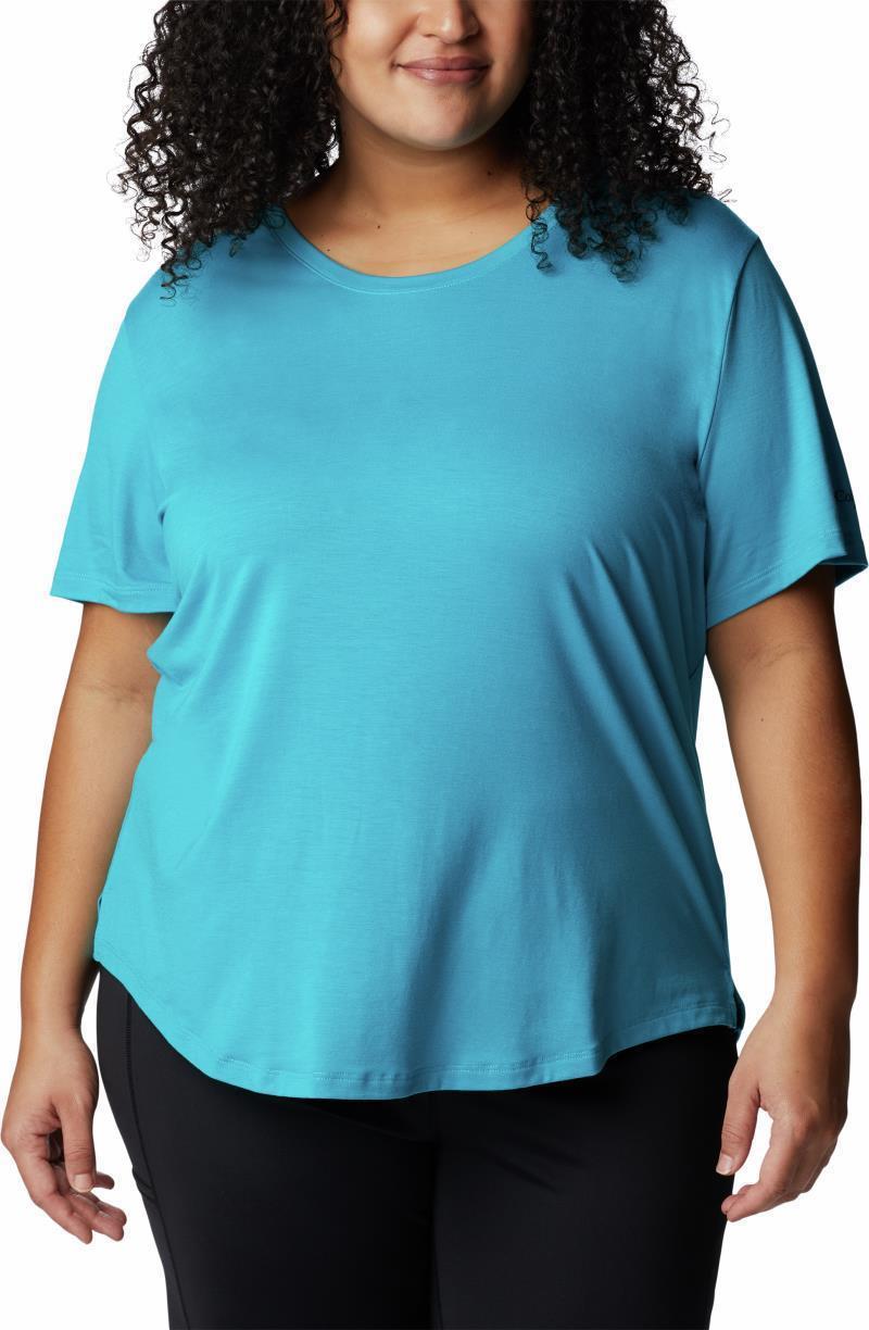 Slack Water Knit Tee II, Extended - Womens - Ocean Teal 1