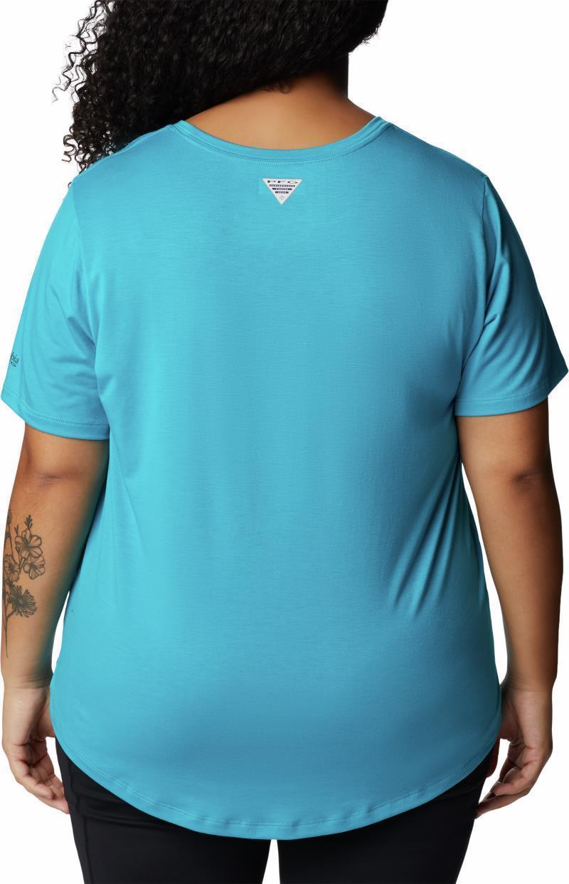 Slack Water Knit Tee II, Extended - Womens - Ocean Teal 2