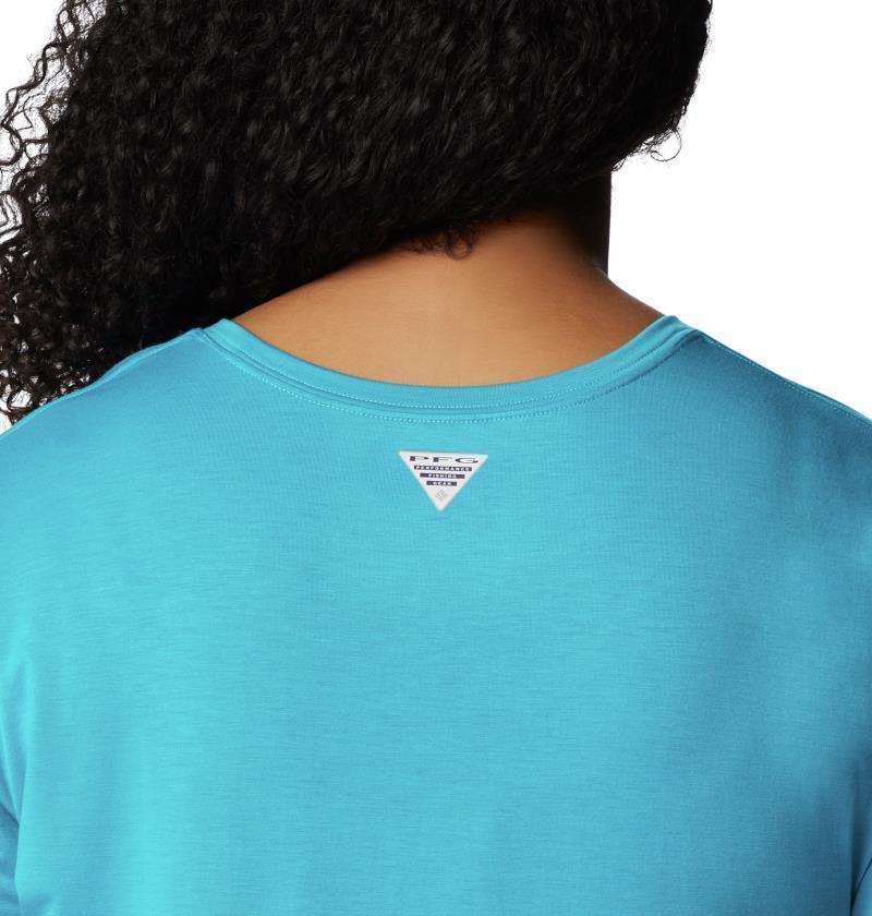 Slack Water Knit Tee II, Extended - Womens - Ocean Teal 3