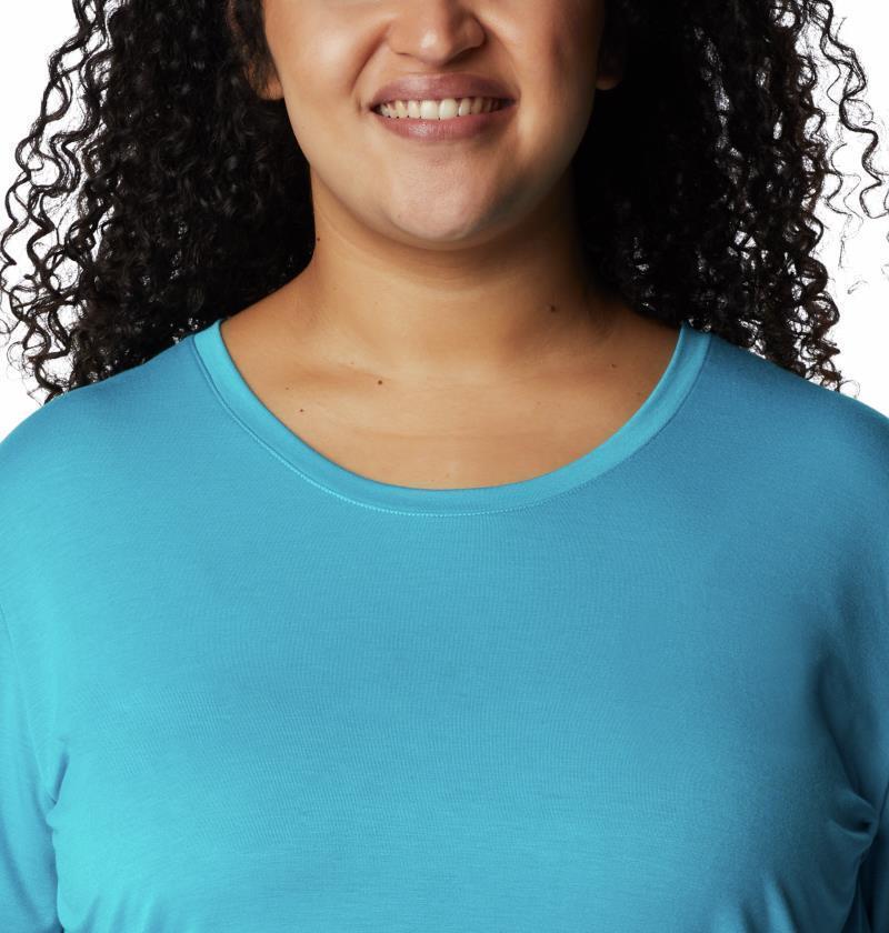 Slack Water Knit Tee II, Extended - Womens - Ocean Teal 4