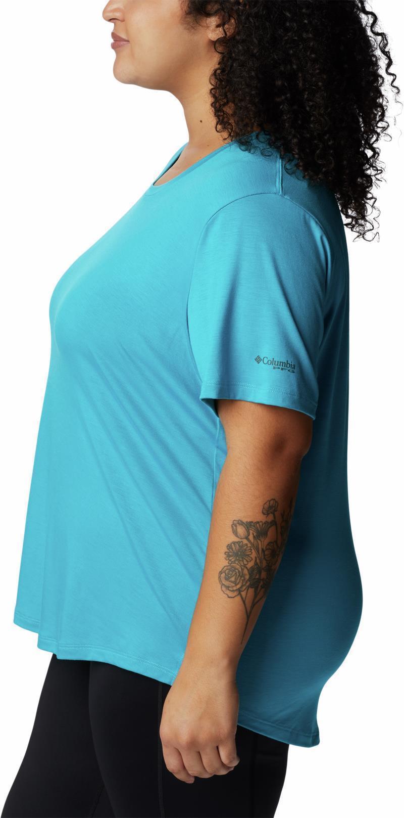 Slack Water Knit Tee II, Extended - Womens - Ocean Teal 5