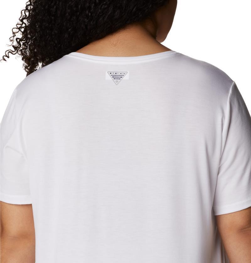 Slack Water Knit Tee II, Extended - Womens - White 5